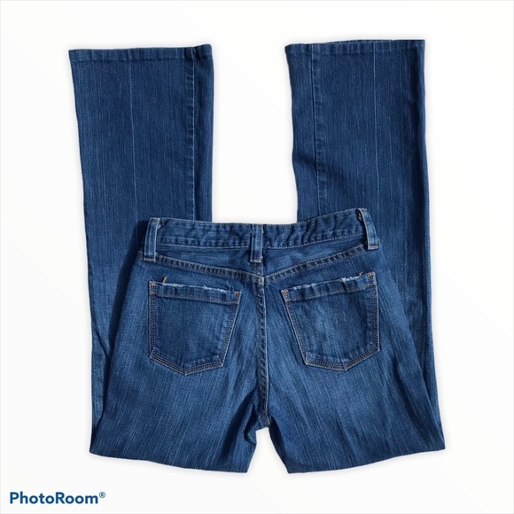 Vintage Denim - Vintage Y2K Low Rise Flare Jeans 4 Long 27 W
